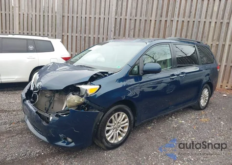 2012 Toyota Sienna Xle V6 8 Passenger из США, поврежденный, VIN 5TDYK3DC3CS194687